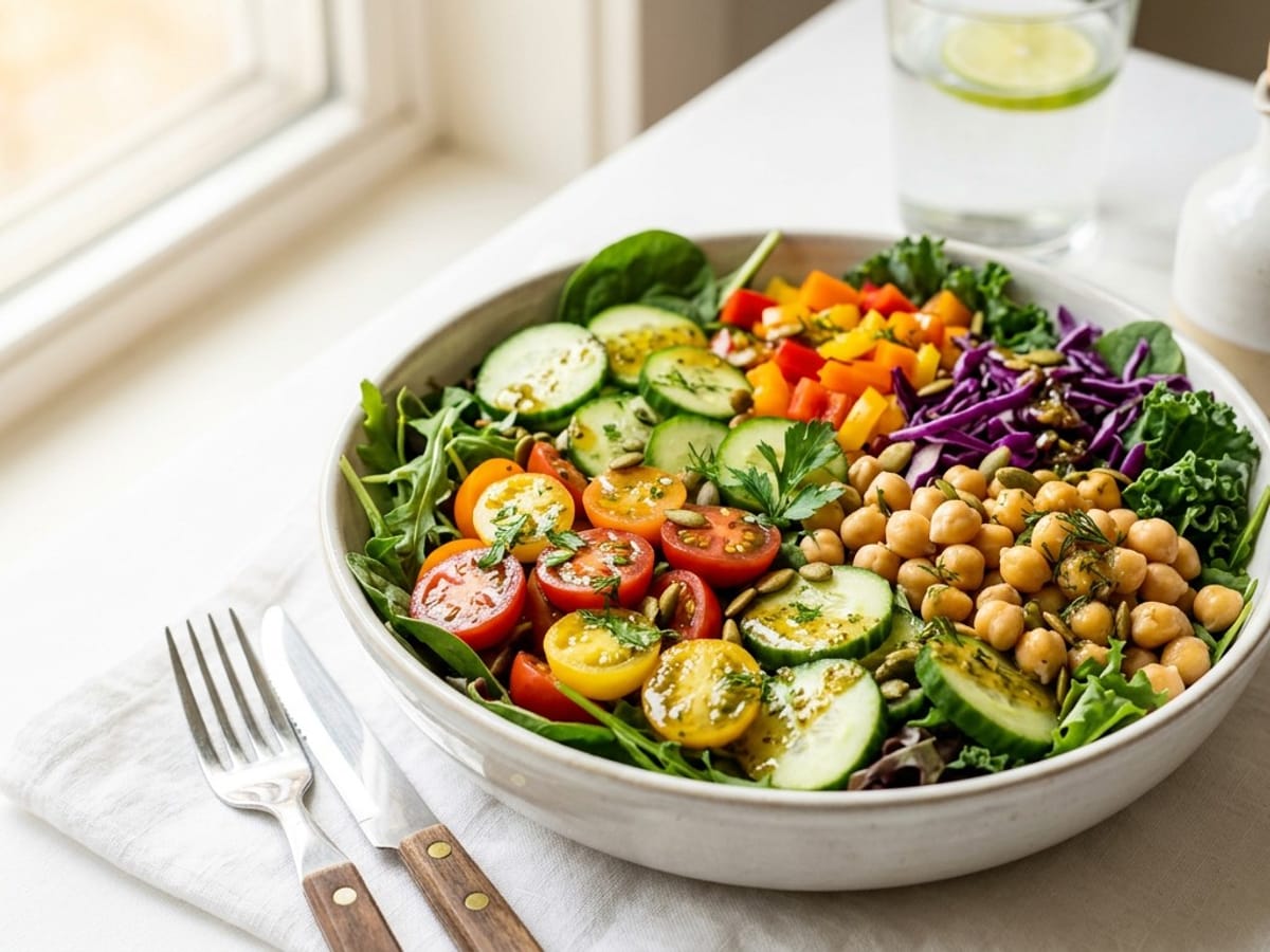 Fresh salad bowl
